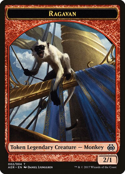 Ragavan Token (Aether Revolt) Light Play