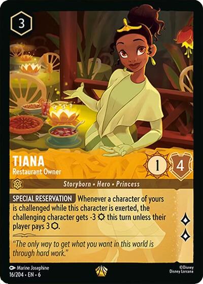 Tiana - Restaurant Owner (Azurite Sea) Near Mint