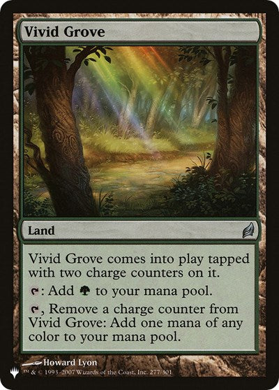 Vivid Grove (Secret Lair Commander: From Cute to Brute) Near Mint