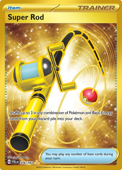 Super Rod - 276 (SV02: Paldea Evolved) Near Mint Holofoil