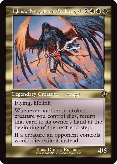 Liesa, Forgotten Archangel (Retro Frame) (Innistrad Remastered) Near Mint