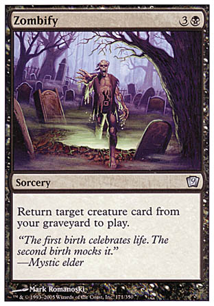 Zombify (9th Edition) Medium Play