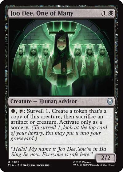 Joo Dee, One of Many (Avatar: The Last Airbender) Near Mint Foil