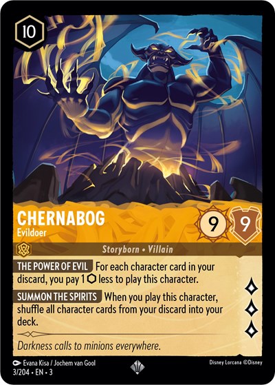 Chernabog - Evildoer (Into the Inklands) Near Mint