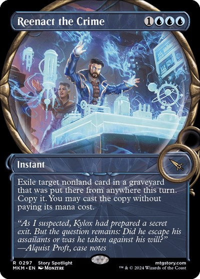 Reenact the Crime (Showcase) (Murders at Karlov Manor) Near Mint Foil