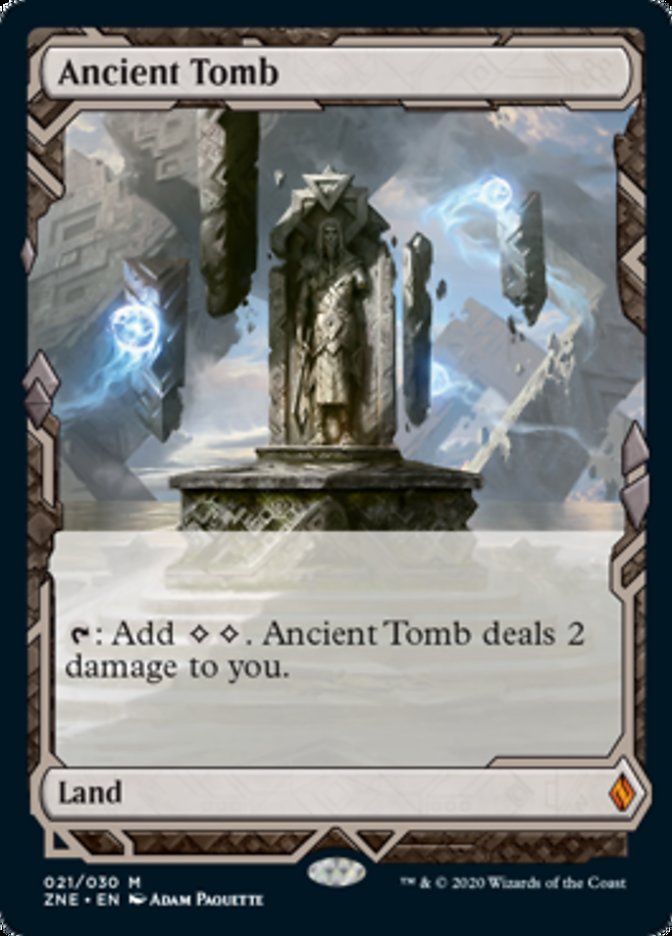 Ancient Tomb (Zendikar Rising Expeditions) Heavy Play