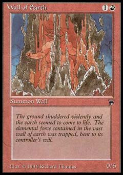 Wall of Earth (Legends) Medium Play