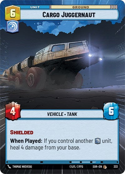 Cargo Juggernaut (Hyperspace) (Spark of Rebellion) Near Mint Foil