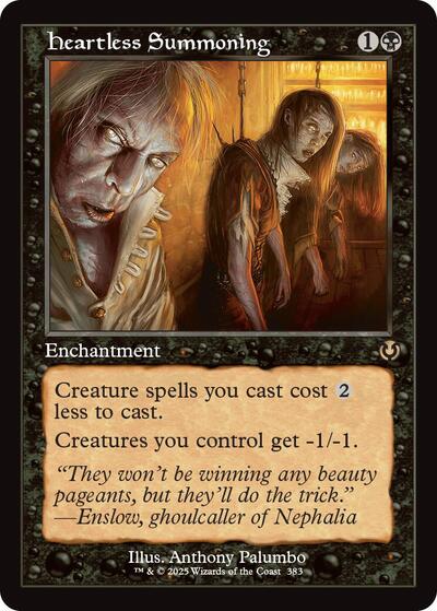 Heartless Summoning (Retro Frame) (Innistrad Remastered) Near Mint