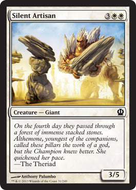 Silent Artisan (Theros) Medium Play Foil