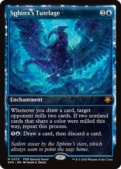 Sphinx's Tutelage (Showcase) (Special Guests) Light Play Foil