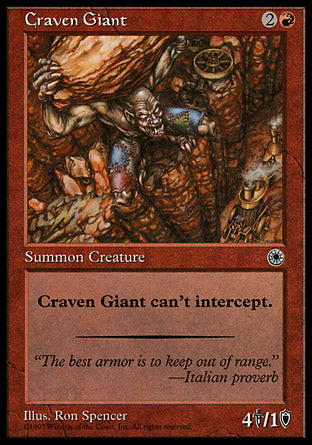 Craven Giant (Portal) Near Mint
