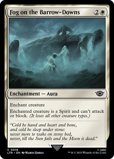 Fog on the Barrow-Downs (Universes Beyond: The Lord of the Rings: Tales of Middle-earth) Medium Play Foil