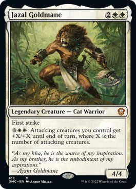 Jazal Goldmane (Commander: Dominaria United) Near Mint