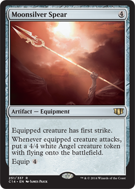 Moonsilver Spear (Commander 2014 Edition) Light Play