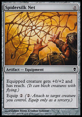 Spidersilk Net (Zendikar) Light Play
