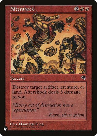 Aftershock (The List) Light Play