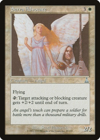 Serra Advocate (Urza's Destiny) Medium Play