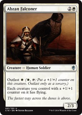 Abzan Falconer (Commander 2016 Edition) Medium Play