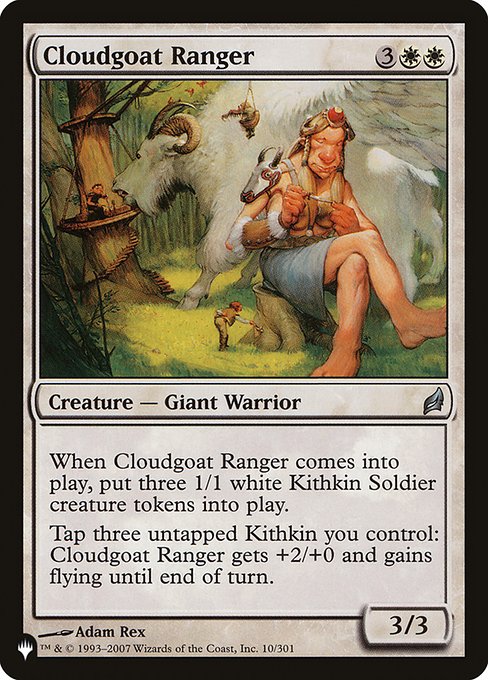 Cloudgoat Ranger (The List) Light Play