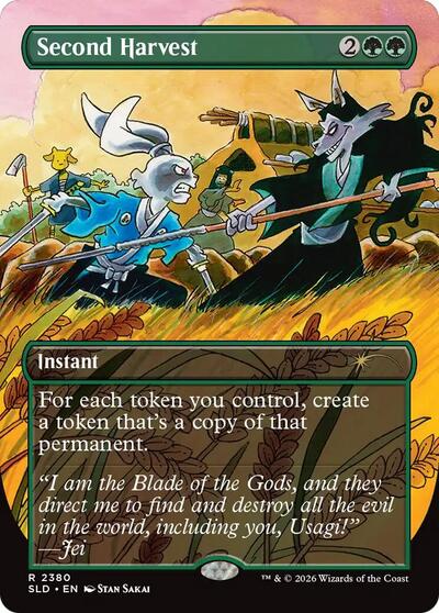 Second Harvest (2380) (Secret Lair) Near Mint Foil