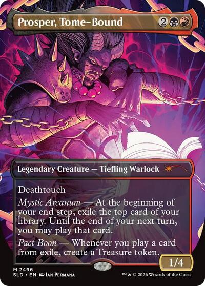 Prosper, Tome-Bound (Secret Lair) Light Play