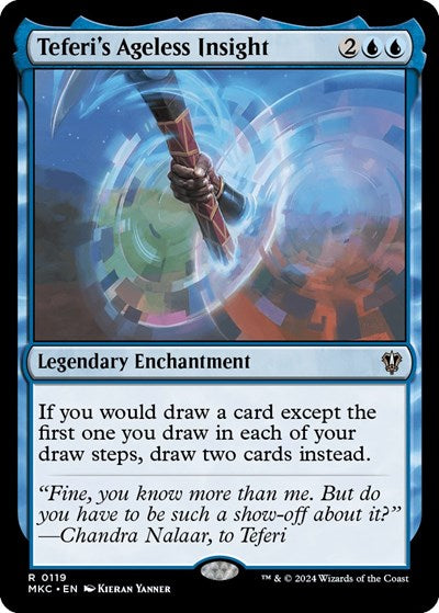 Teferi's Ageless Insight (Commander: Murders at Karlov Manor) Near Mint