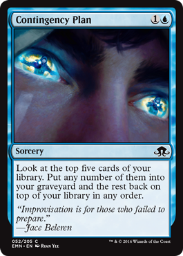 Contingency Plan (Eldritch Moon) Light Play