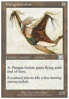 Patagia Golem (Classic 6th Edition) Light Play