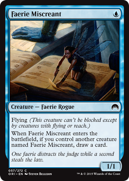 Faerie Miscreant (Magic Origins) Medium Play