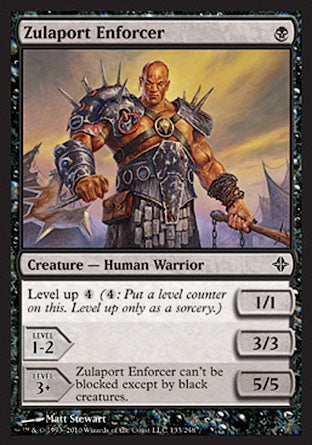 Zulaport Enforcer (Rise of the Eldrazi) Light Play Foil