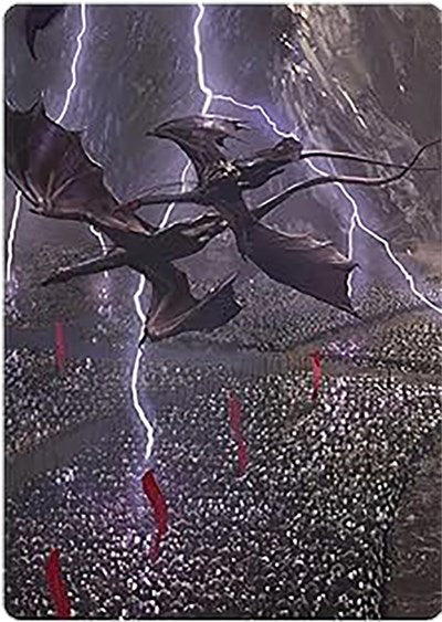 Mordor on the March Art Card|0|0|0.00