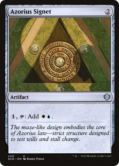 Azorius Signet (Commander 2022 Starter Decks) Near Mint