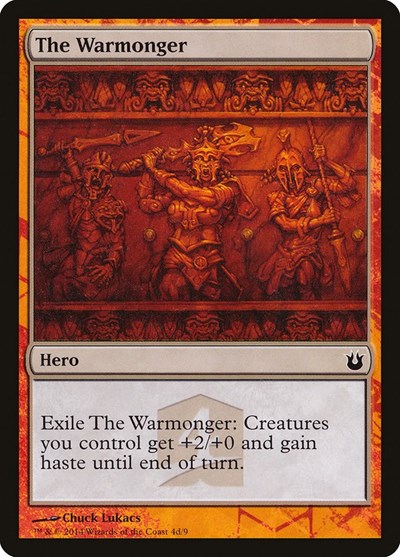 The Warmonger (Promos: Hero's Path) Light Play