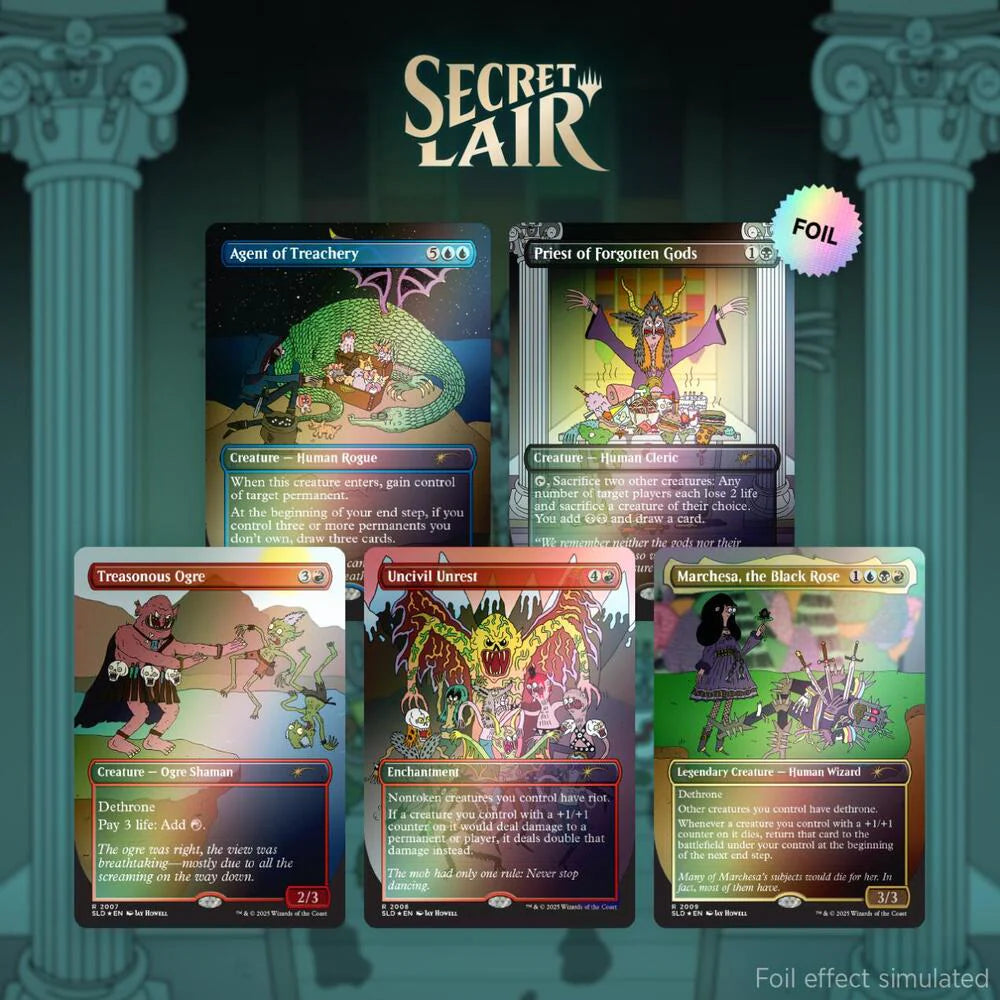 Secret Lair Drop - Featuring: Jay Howell - Rainbow Foil