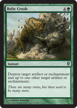 Relic Crush (Conspiracy) Light Play Foil