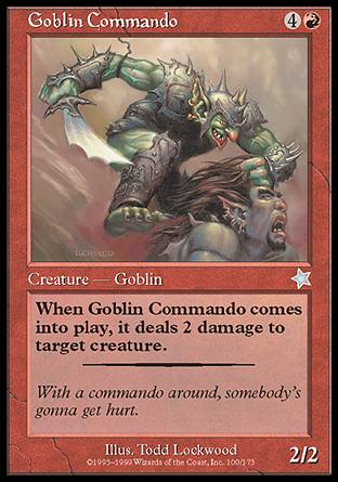 Goblin Commando (Starter 1999) Light Play