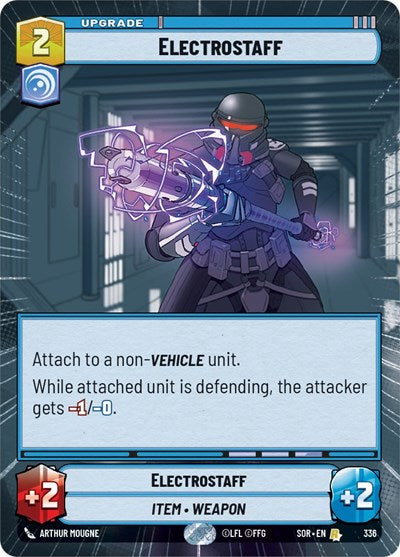 Electrostaff (Hyperspace) (Spark of Rebellion) Near Mint