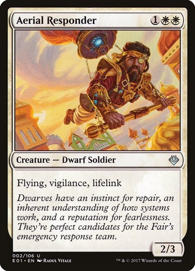 Aerial Responder (Archenemy: Nicol Bolas) Light Play