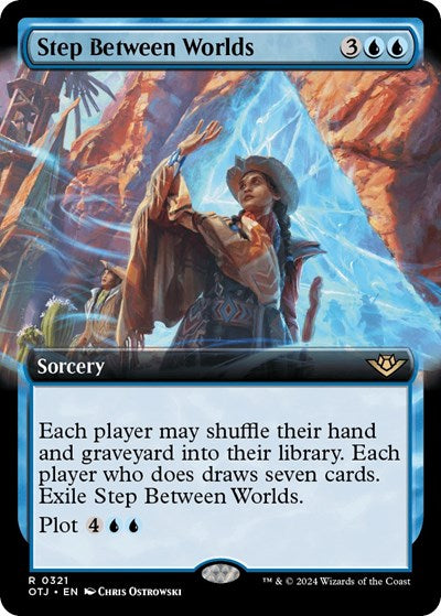 Step Between Worlds (Extended Art) (Outlaws of Thunder Junction) Near Mint Foil