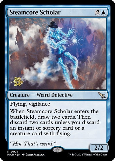 Steamcore Scholar (Promos: Prerelease Cards) Light Play Foil