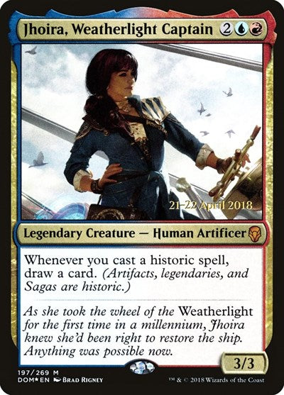 Jhoira, Weatherlight Captain (Promos: Prerelease Cards) Near Mint Foil