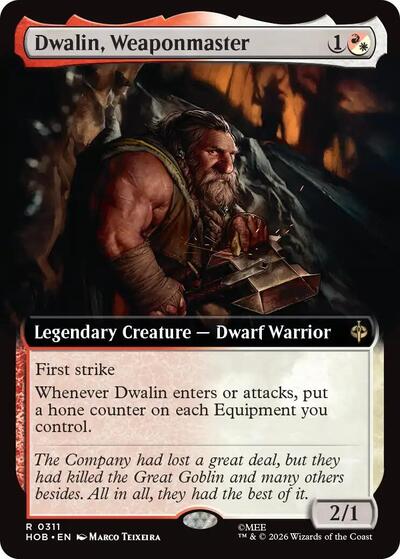 Dwalin  Weaponmaster  Extended Art|1|0|0.00