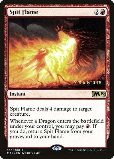 Spit Flame (Promos: Prerelease Cards) Light Play Foil