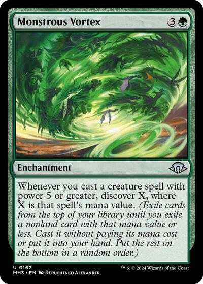 Monstrous Vortex (Modern Horizons 3) Light Play Foil