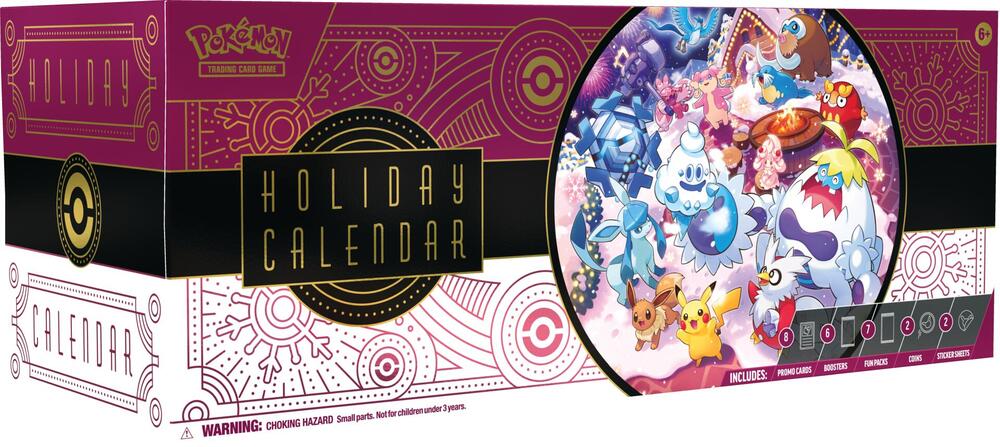 Pokemon Holiday Calendar 2025 - Pokemon Advent Calendar