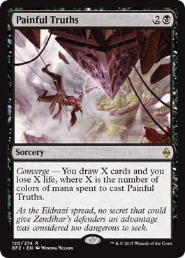 Painful Truths (Battle for Zendikar) Near Mint Foil