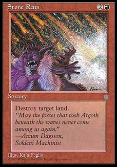 Stone Rain (Ice Age) Medium Play