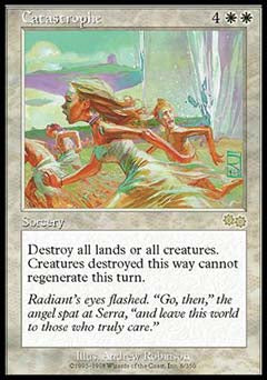 Catastrophe (Urza's Saga) Medium Play