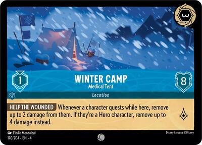 Winter Camp - Medical Tent (Ursula's Return) Near Mint